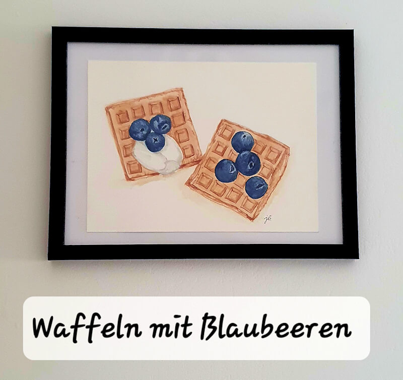 Bildkunst: Blaubeeren