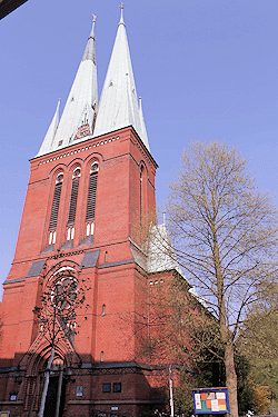 reizvolle Bauwerke - St. Petri Kirche Altona